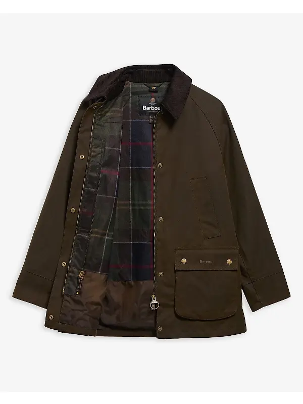 Barbour Women's Acorn Wax Jacket - Olive Image 11
