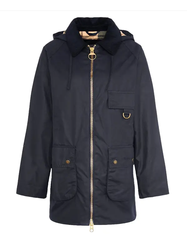Product image of Barbour Women's Highclere Wax Jacket - Navy