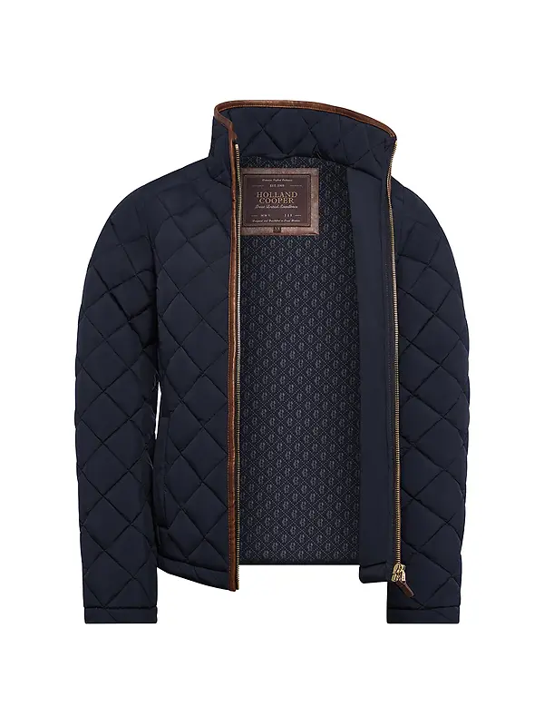 Holland Cooper Women's Lightweight Country Jacket - Ink Navy Image 8