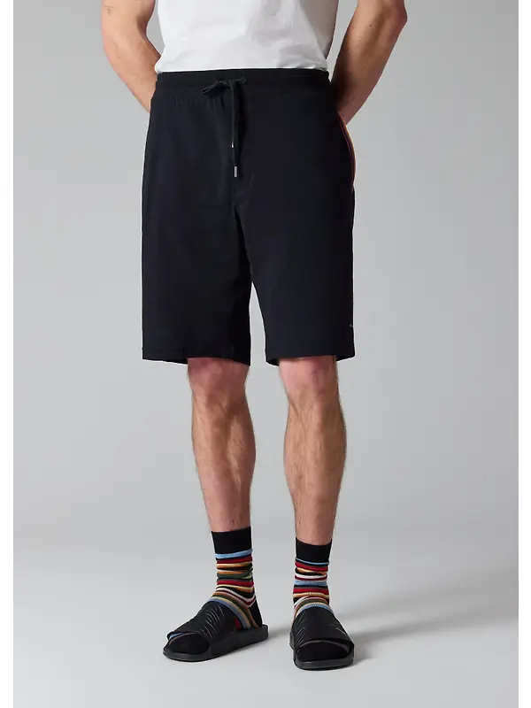 Paul Smith Men's Jersey Cotton Lounge Shorts - Navy Image 2