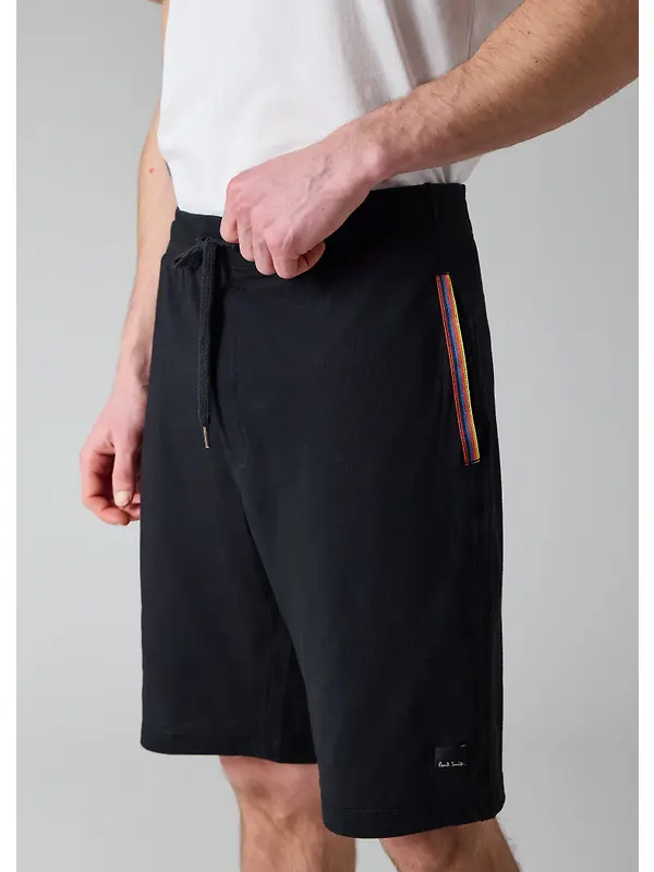 Paul Smith Men's Jersey Cotton Lounge Shorts - Navy Image 4