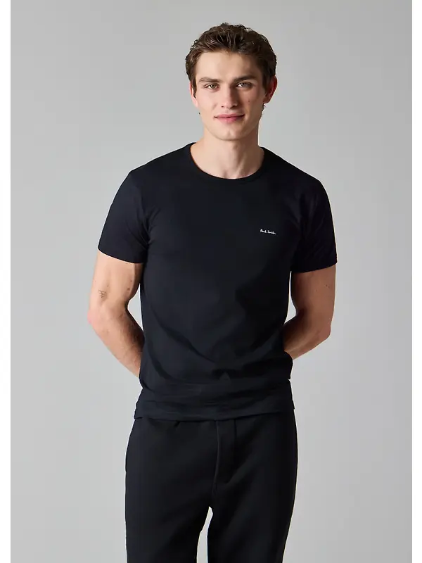 Paul Smith Men's Organic Cotton Logo 3 Pack Lounge T-Shirts - Mixed Image 3