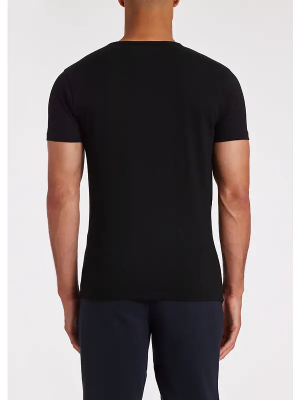 Paul Smith Men's Organic Cotton Logo 3 Pack Lounge T-Shirts - Mixed Image 7