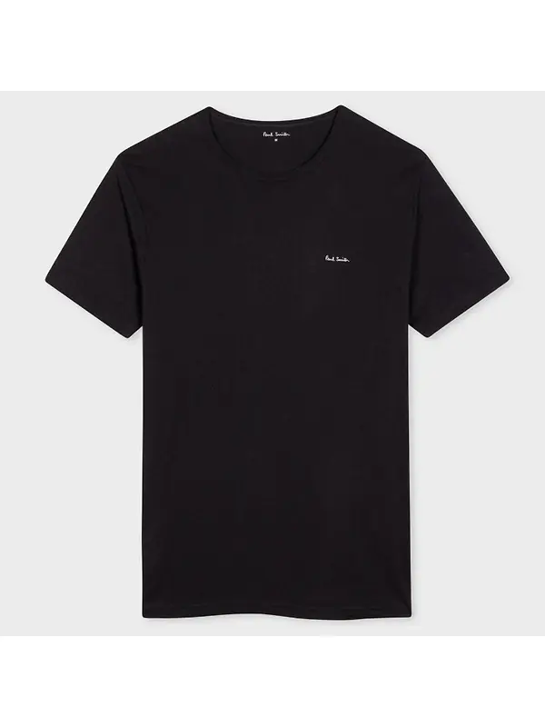 Paul Smith Men's Organic Cotton Logo 5 Pack Lounge T-Shirts - Mixed Image 9
