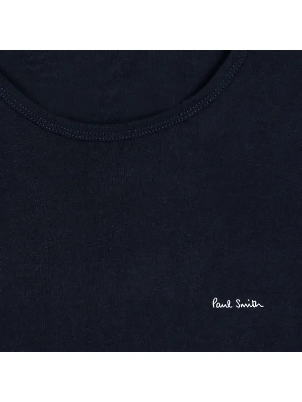 Paul Smith Men's Organic Cotton Logo 5 Pack Lounge T-Shirts - Mixed Image 12
