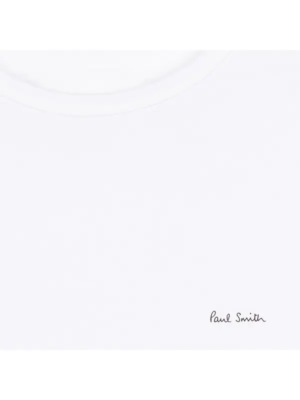 Paul Smith Men's Organic Cotton Logo 5 Pack Lounge T-Shirts - Mixed Image 13