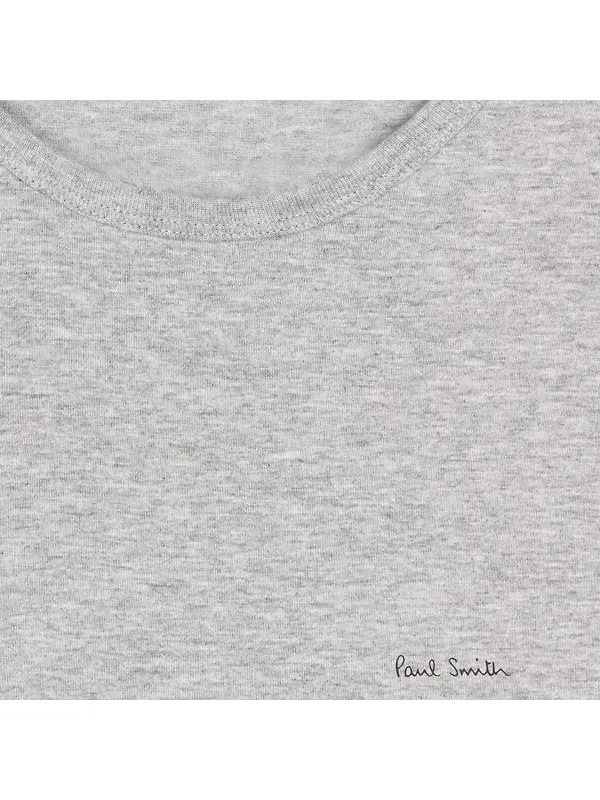 Paul Smith Men's Organic Cotton Logo 5 Pack Lounge T-Shirts - Mixed Image 14