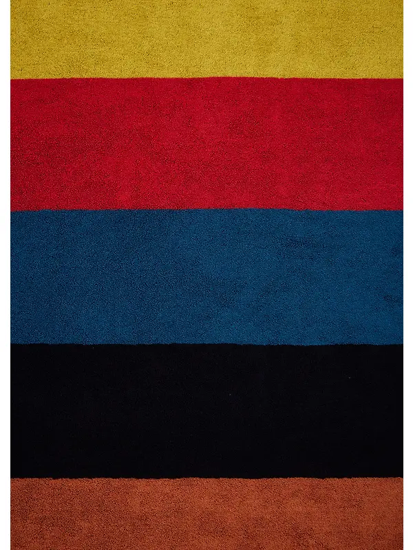 Paul Smith Men's Artist Stripe Cotton Towel - Multicolour Image 4