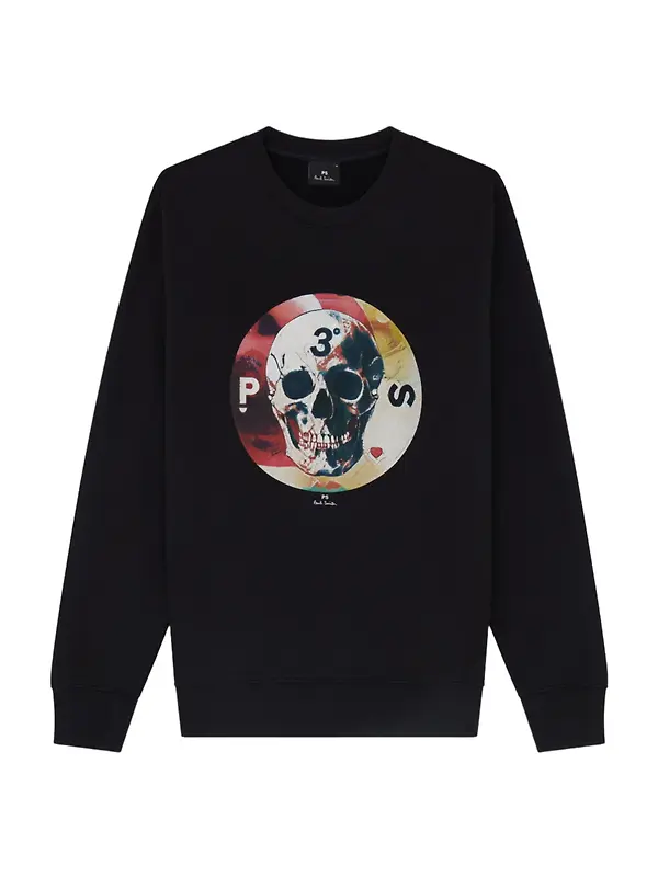 Product image of Paul Smith Men's Skull Sweatshirt - Black