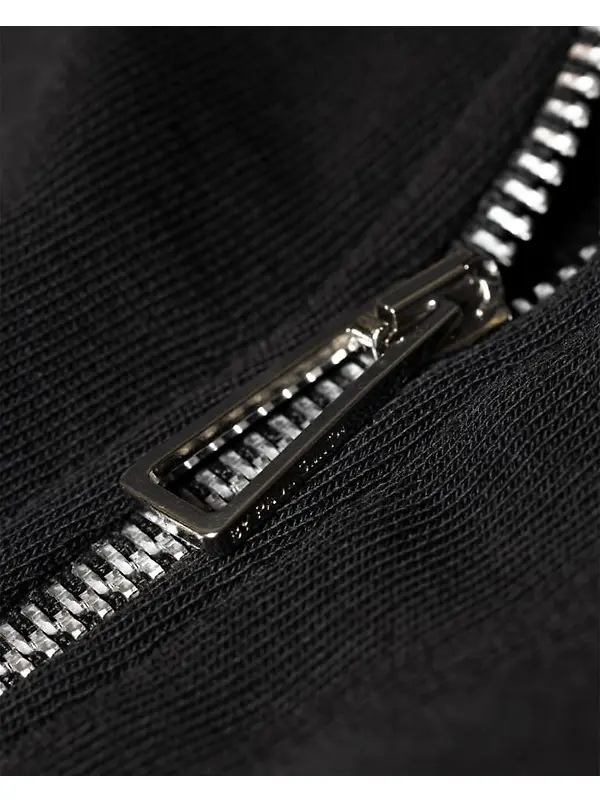 Paul Smith Men's Regular Fit Zebra Half-Zip Sweatshirt - Black Image 10