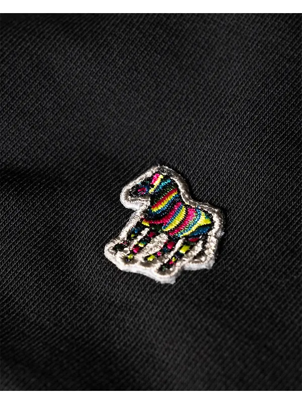 Paul Smith Men's Regular Fit Zebra Half-Zip Sweatshirt - Black Image 9