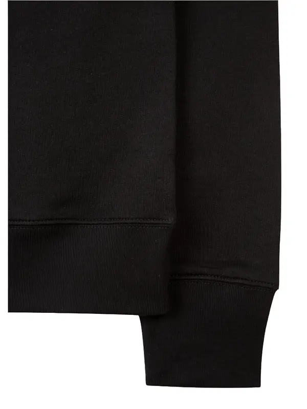 Paul Smith Men's Regular Fit Zebra Half-Zip Sweatshirt - Black Image 7