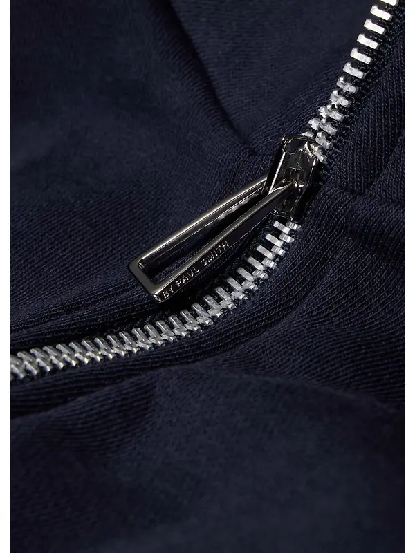 PS By Paul Smith Men's Stitch Stripe Zip Funnel Neck Sweatshirt - Navy Image 4