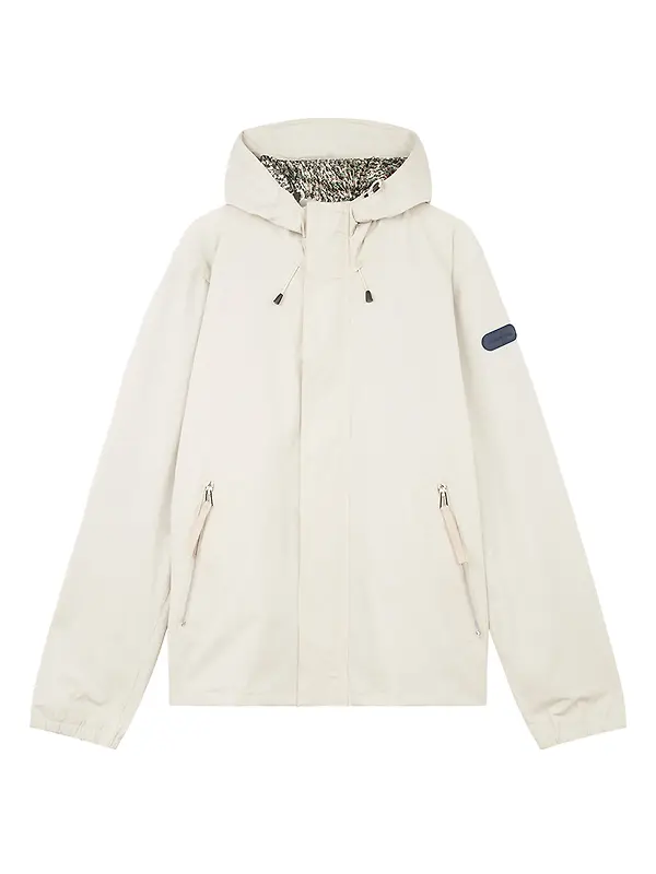 PS By Paul Smith Men's Hooded Jacket - Off White Image 1