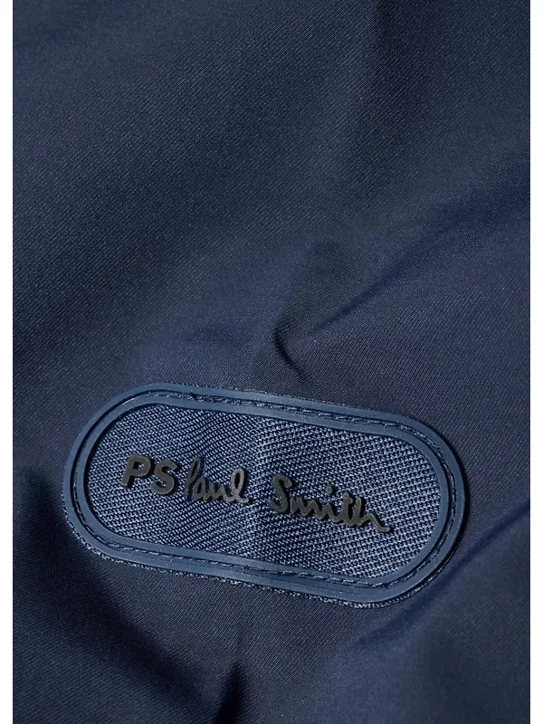 PS By Paul Smith Men's Recycled Polyester Zip Blouson Jacket - Navy Image 5