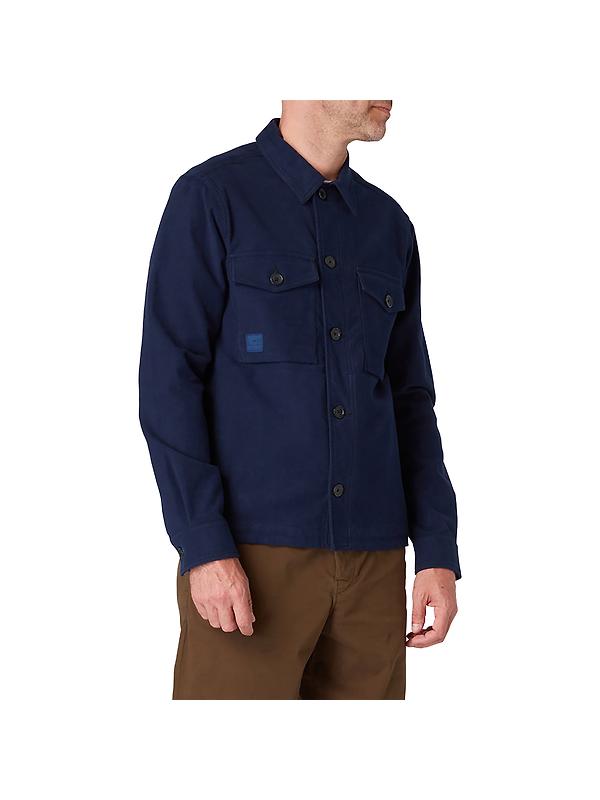 Paul Smith Men's Garment-Dyed Denim Work Jacket - Military Green