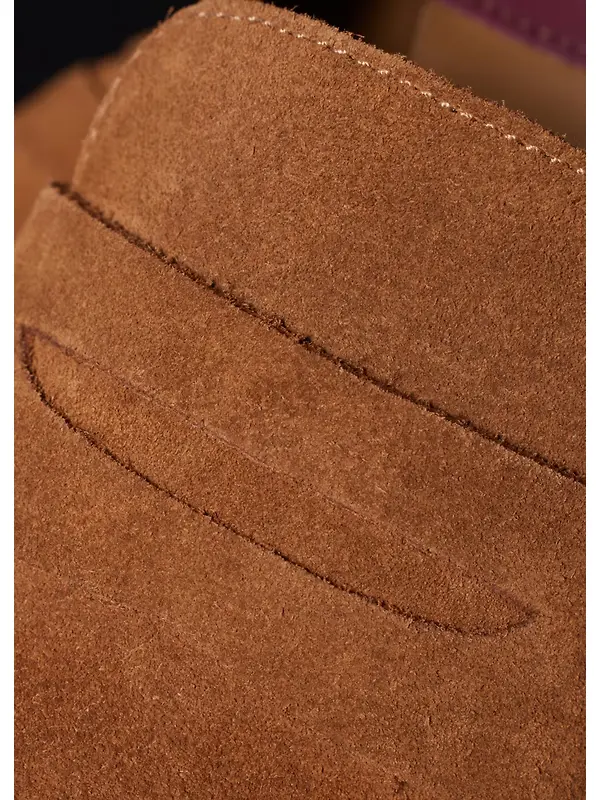 PS By Paul Smith Men's Suede Pierce Loafers - Tan Image 4