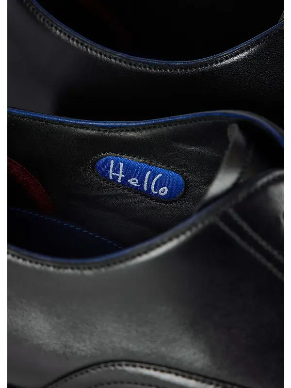 Paul Smith Men's Leather Timothy Shoes - Black Image 7