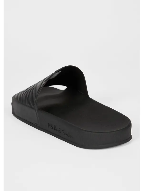 PS By Paul Smith Men's Zebra Zed Slides - Black Image 5