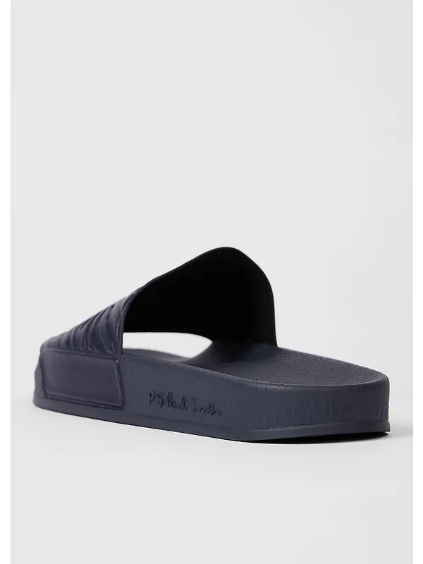 Paul Smith Men's Zebra Zed Slides - Navy Image 3