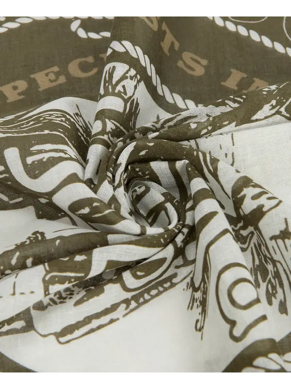 Barbour Men's Heritage Bandana - Mid Olive Image 7