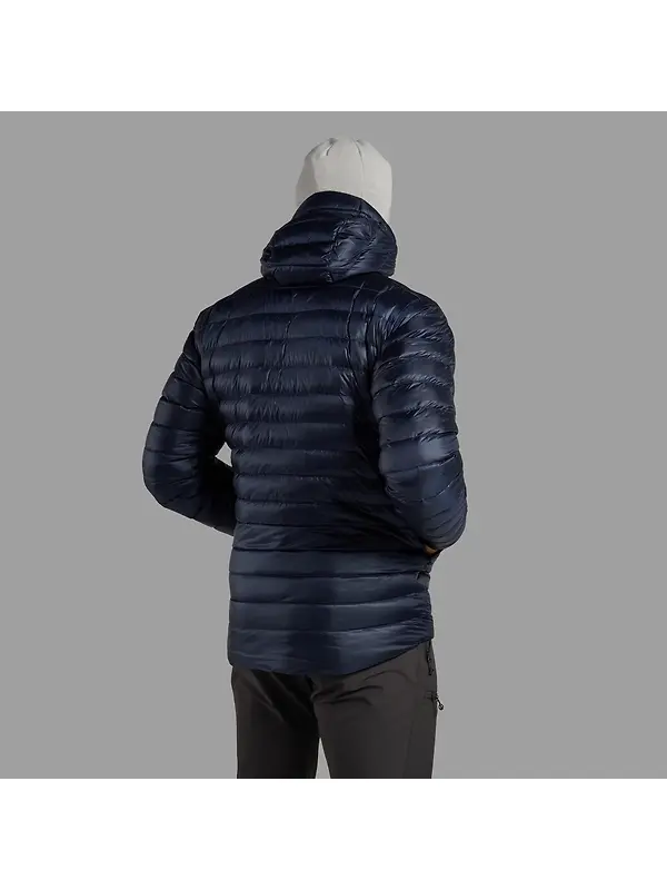 Montane Men's Anti Freeze Hooded Jacket - Eclipse Blue Image 3