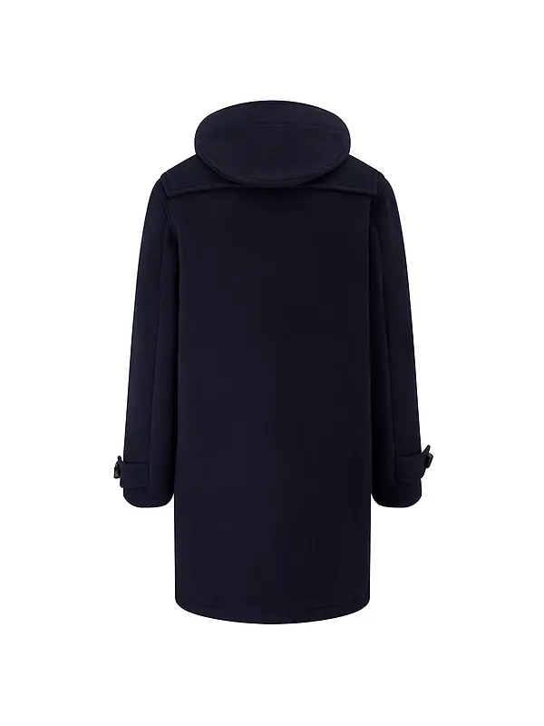 Gloverall Men's Morris Duffle Coat - Navy Royal Stewart Image 2