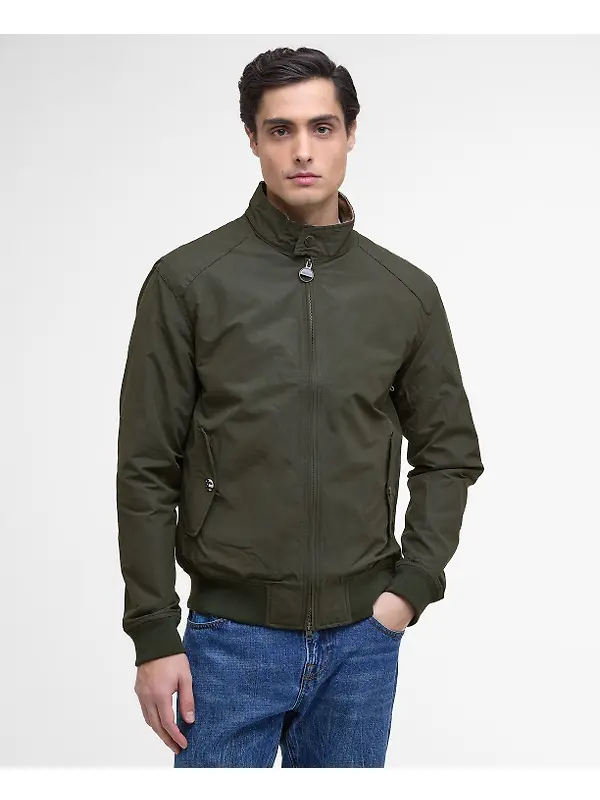 Barbour International Men's Rectifier Harrington Jacket - Sage Image 2