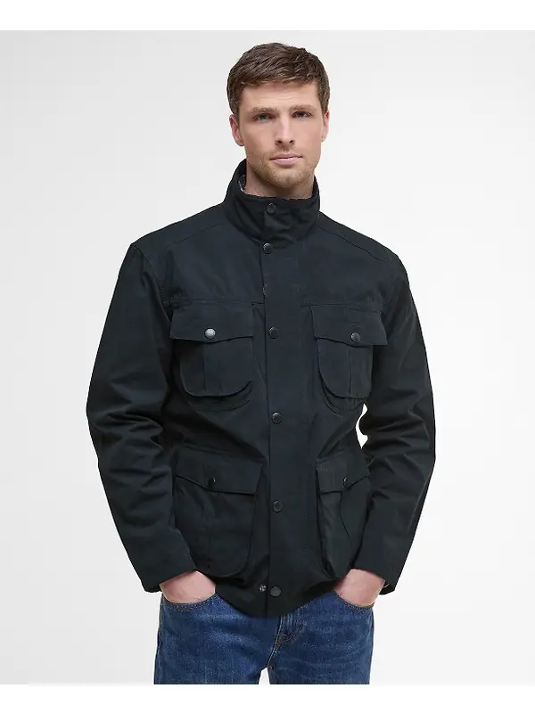 Barbour Men's Sanderling Casual Jacket - Navy Image 2