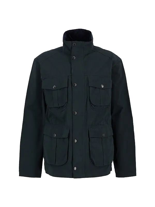 Barbour Men's Sanderling Casual Jacket - Navy Image 1
