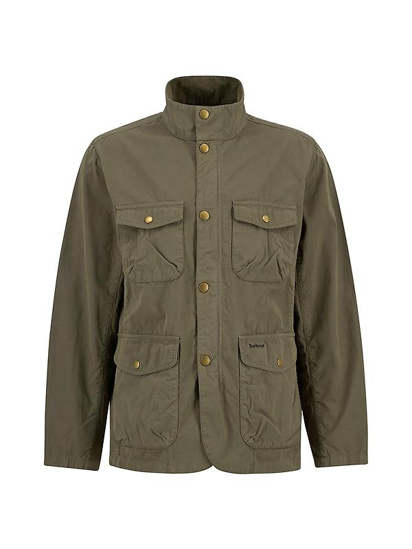 BARBOUR INTERNATIONAL 36 オリーブ Barbour International Men's Garment Dyed Duke Casual Jacket