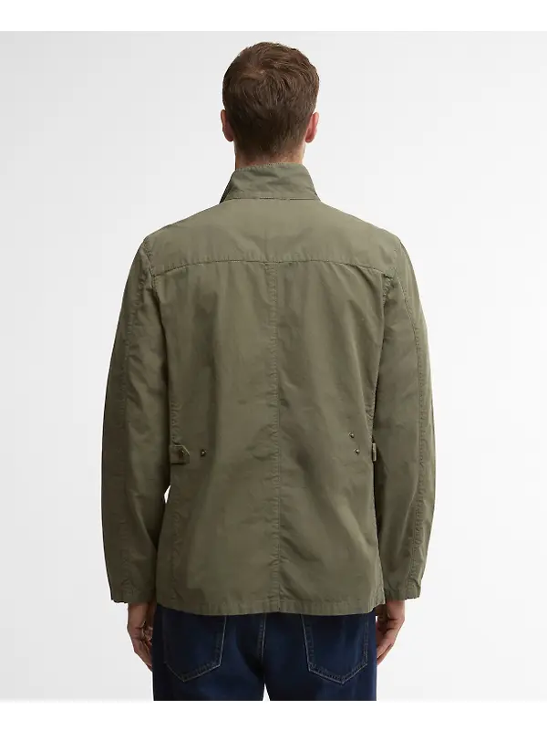 Barbour Men's Ogston Casual Jacket - Dusty Olive Image 4