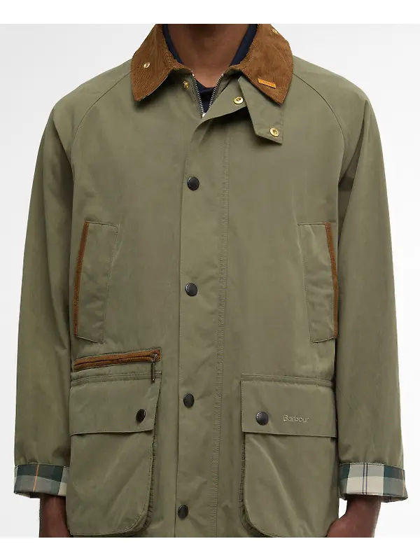 Barbour Men's Icons Bedale Casual Jacket - Fern Image 6