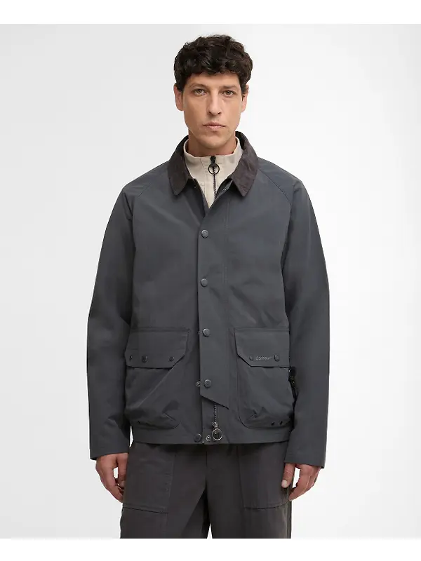 Barbour Men's Re-Engineered Casual Chore Jacket - Asphalt Image 2