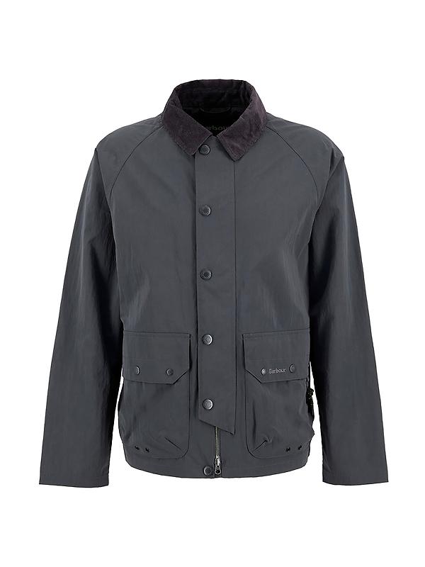 Barbour Men's Utility Casual Chore Jacket - Navy | British Attire