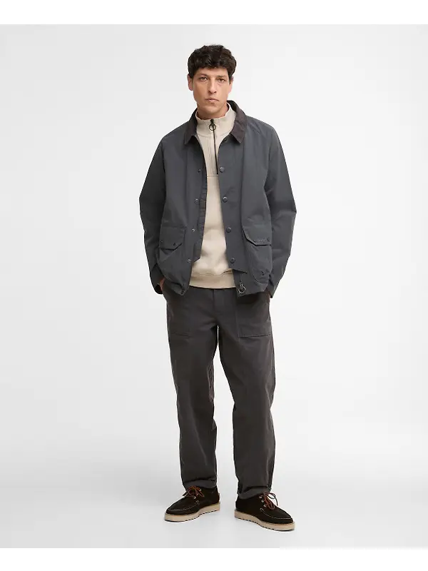 Barbour Men's Re-Engineered Casual Chore Jacket - Asphalt Image 3