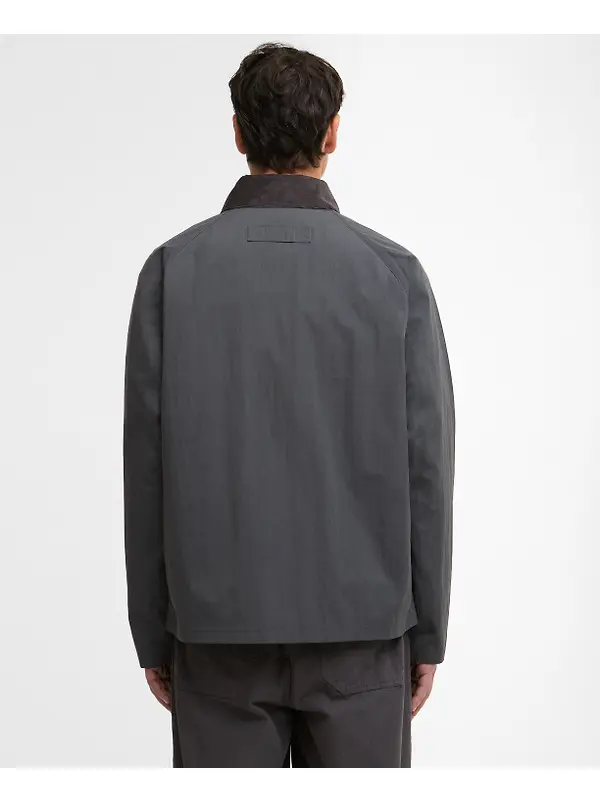 Barbour Men's Re-Engineered Casual Chore Jacket - Asphalt Image 4