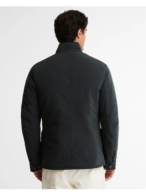 Barbour International Men's 90th Anniversary Duke Casual Jacket - Black Image 4