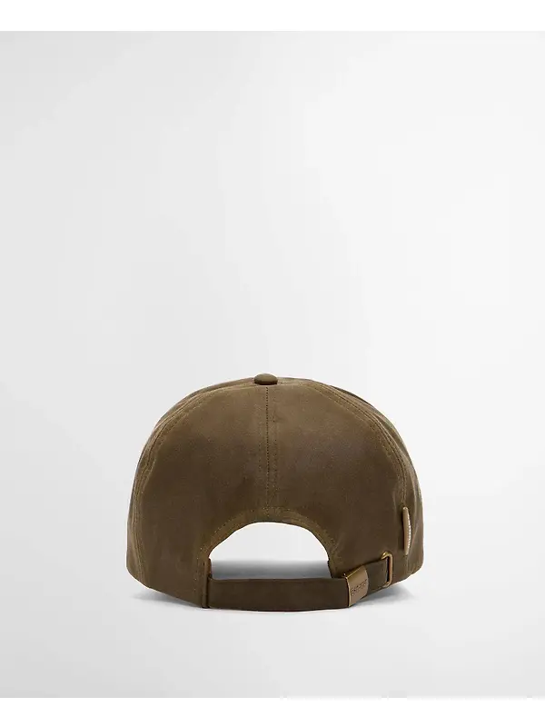 Barbour Men's Waxed Sports Cap - Beech Image 2