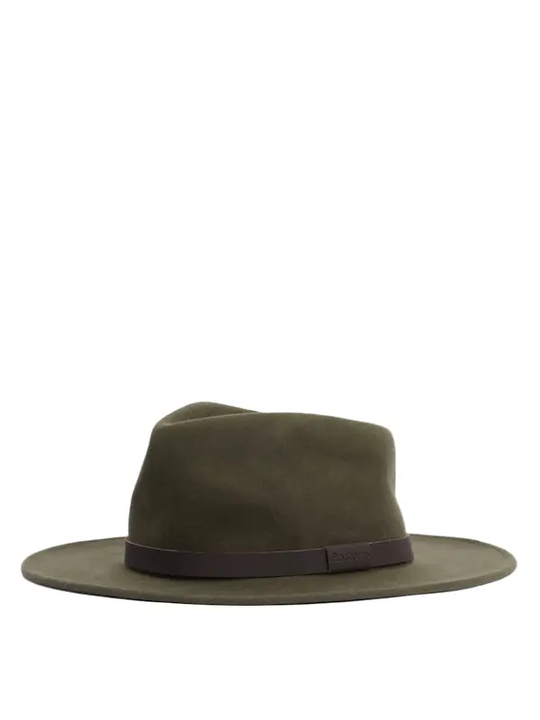 Barbour Men's Crushable Bushman Hat - Olive Image 1
