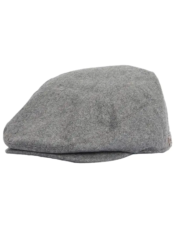 Barbour Redshore Flat Cap - Grey Image 1