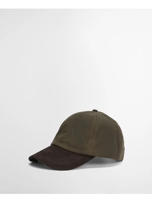Barbour Men's Ashby Cap - Olive/Brown Image 2