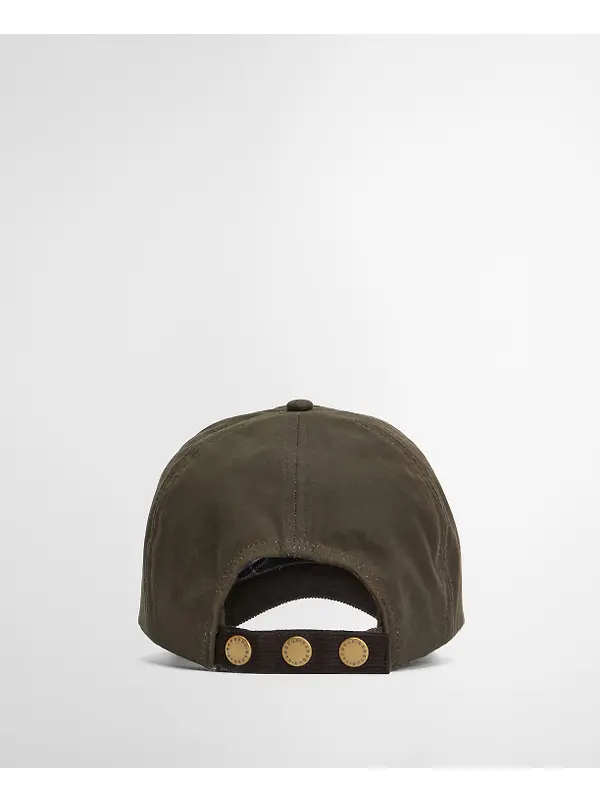 Barbour Men's Ashby Cap - Olive/Brown Image 4
