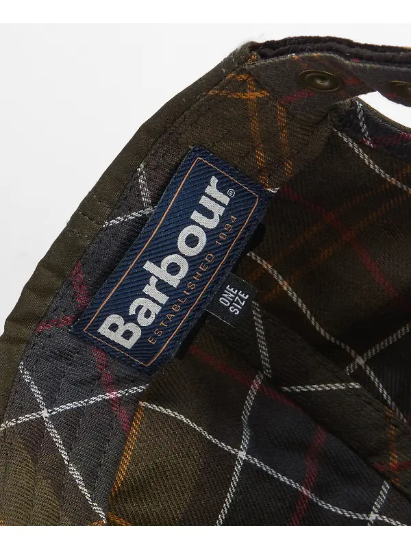 Barbour Men's Ashby Cap - Olive/Brown Image 9