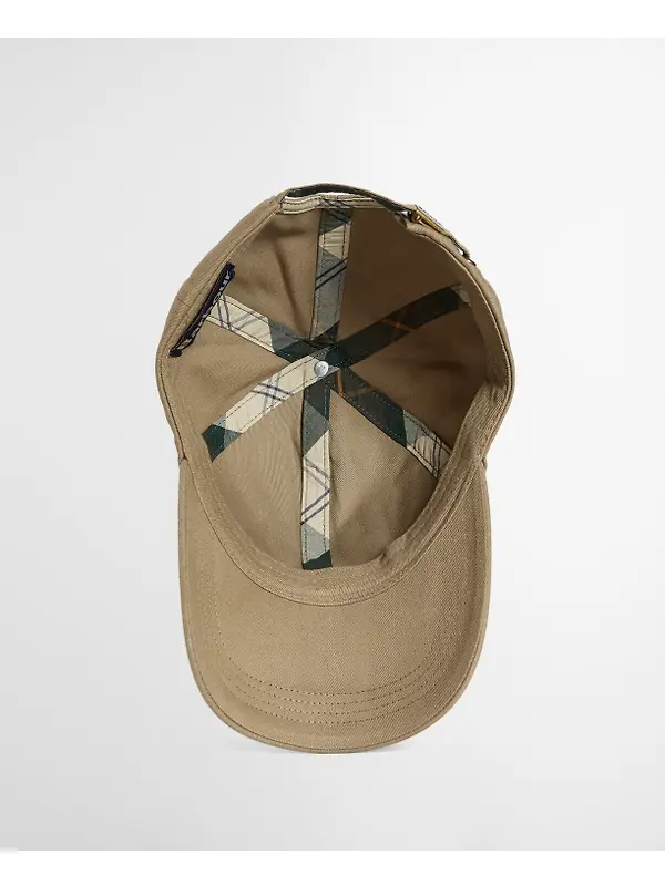 Barbour Men's Milburn Cap - Bleached Olive Image 8