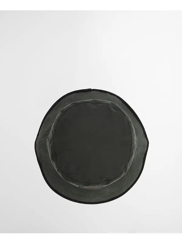 Barbour Men's Field Wax Bucket Hat - Sage Image 7