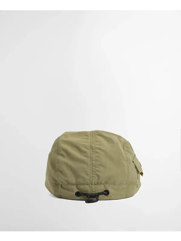 Barbour Men's Festival Pocket Cap - Bleached Olive Image 3