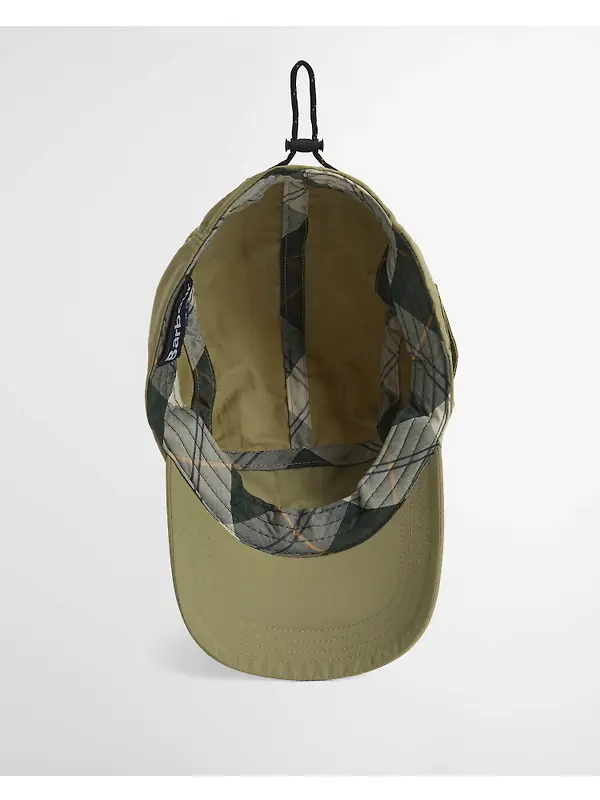 Barbour Men's Festival Pocket Cap - Bleached Olive Image 10