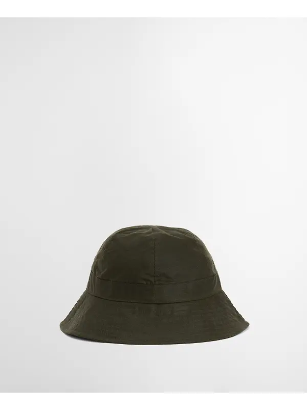 Barbour Men's Spectator 6 Panel Bucket Hat - Green Image 6