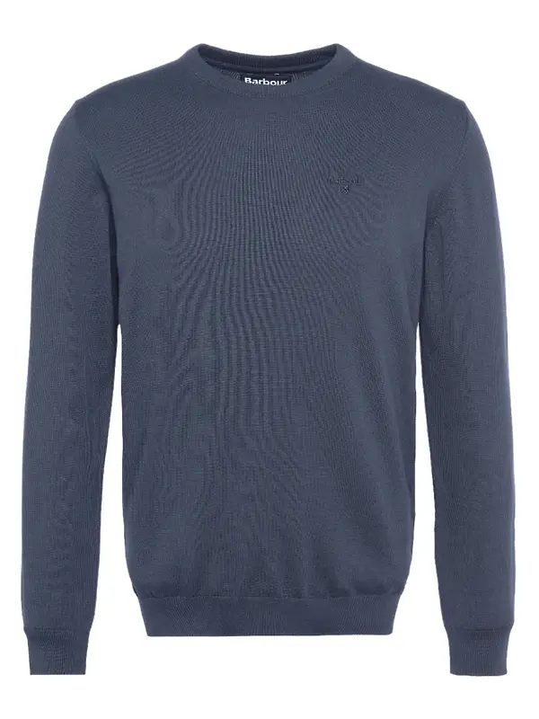 Product image of Barbour Men's Pima Crew Neck Jumper - Navy